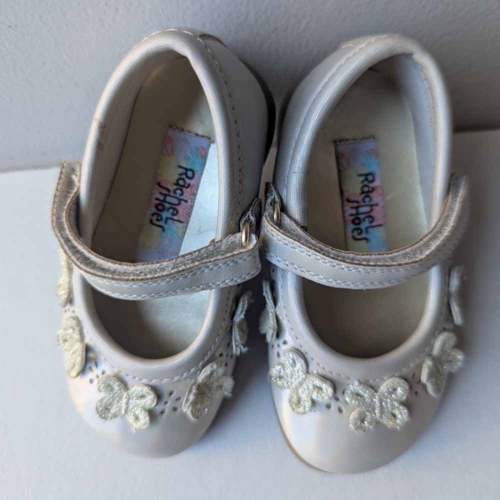 Rachel Shoes Kids' Cream Mary Jane Shoes